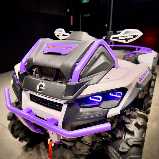 Neutrino Omega headlights for Can-am GEN3 ATV & SXS WITH DRL HALOS