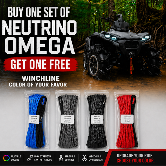 GEN3 Neutrino Omega lights + free winch line